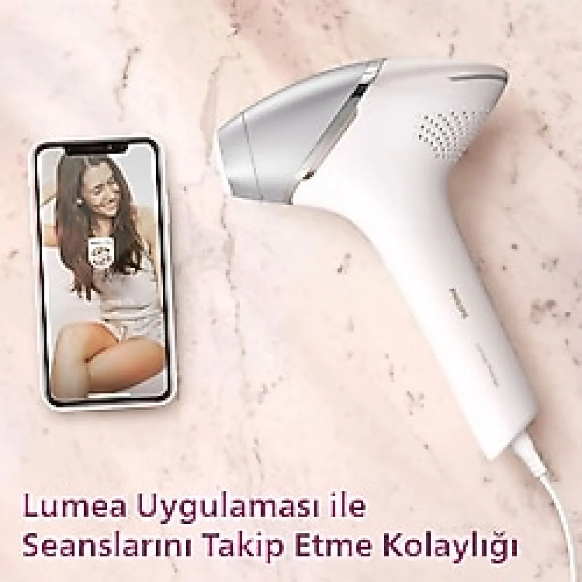 Philips 450,000 Atışlı Lumea Prestige Premium Ipl Lazer Epilasyon Aleti, Gri , YENİ SERİ