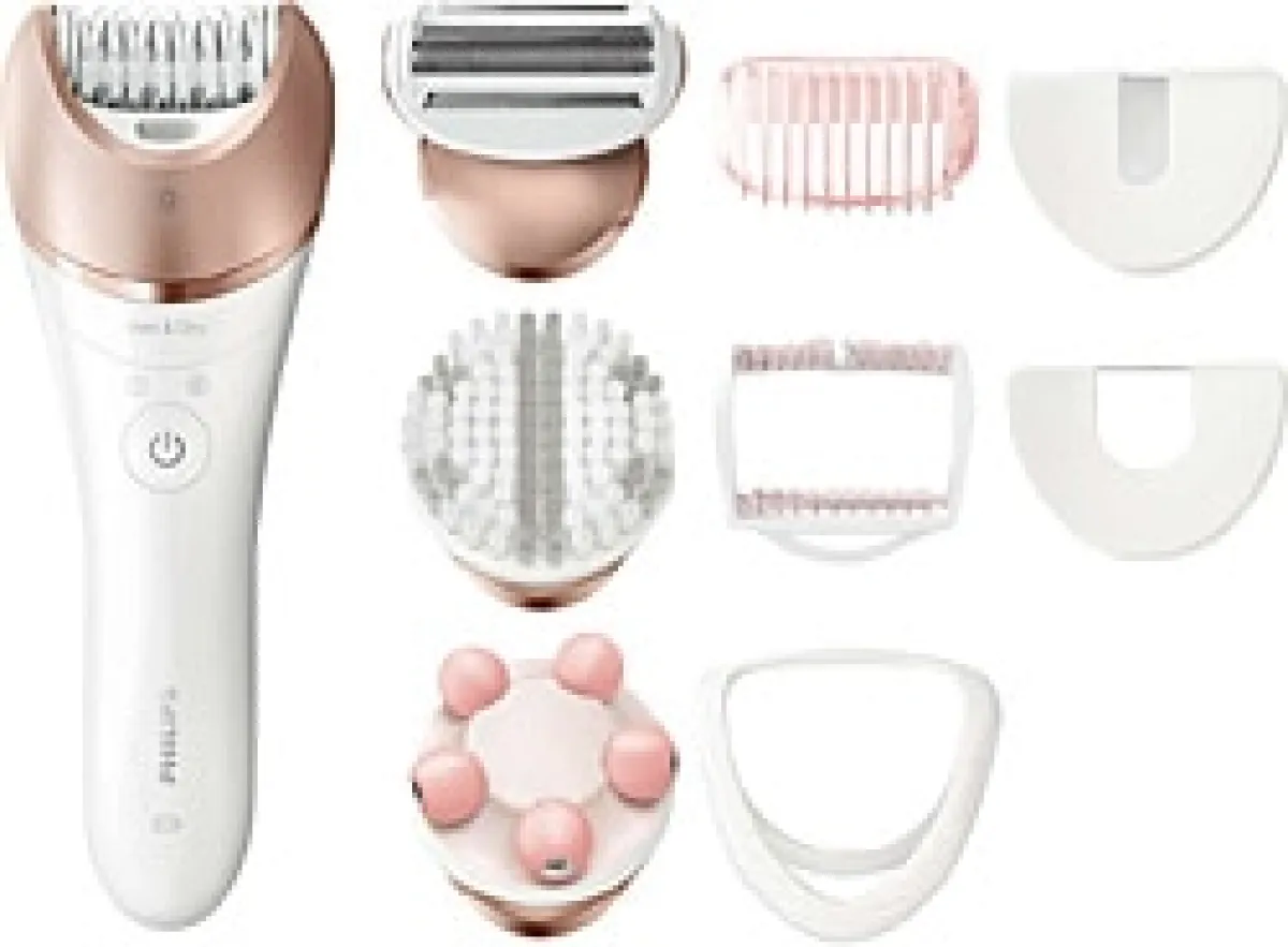 Philips BRE650/00 Satinelle Prestige 9'u 1 Arada Islak ve Kuru Epilatör