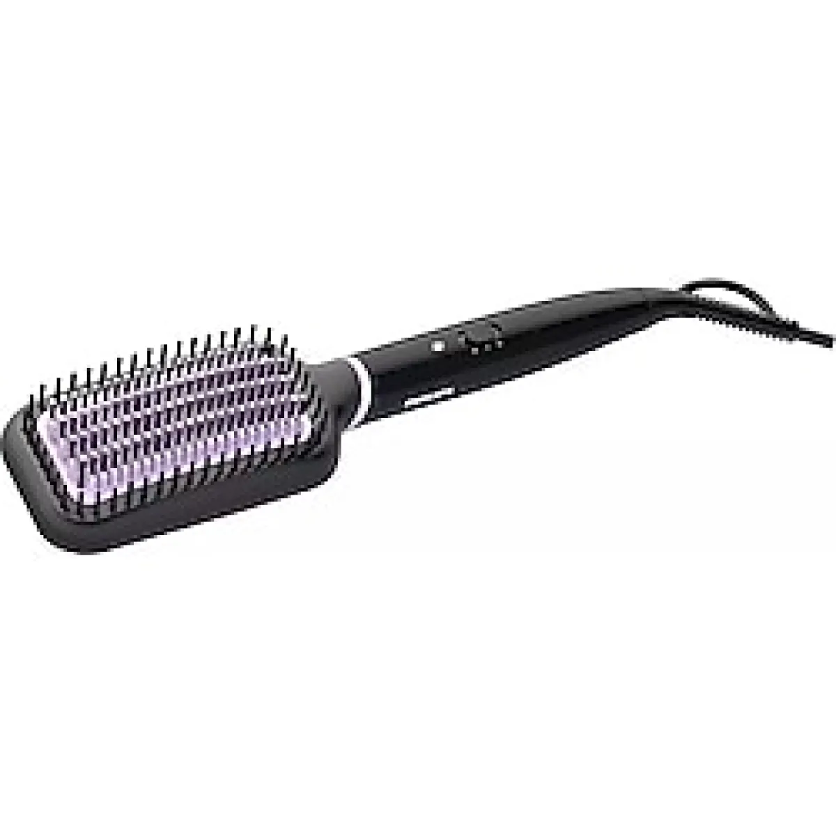 Philips Isıtmalı Saç Düzleştirici Fırça Siyah-mor