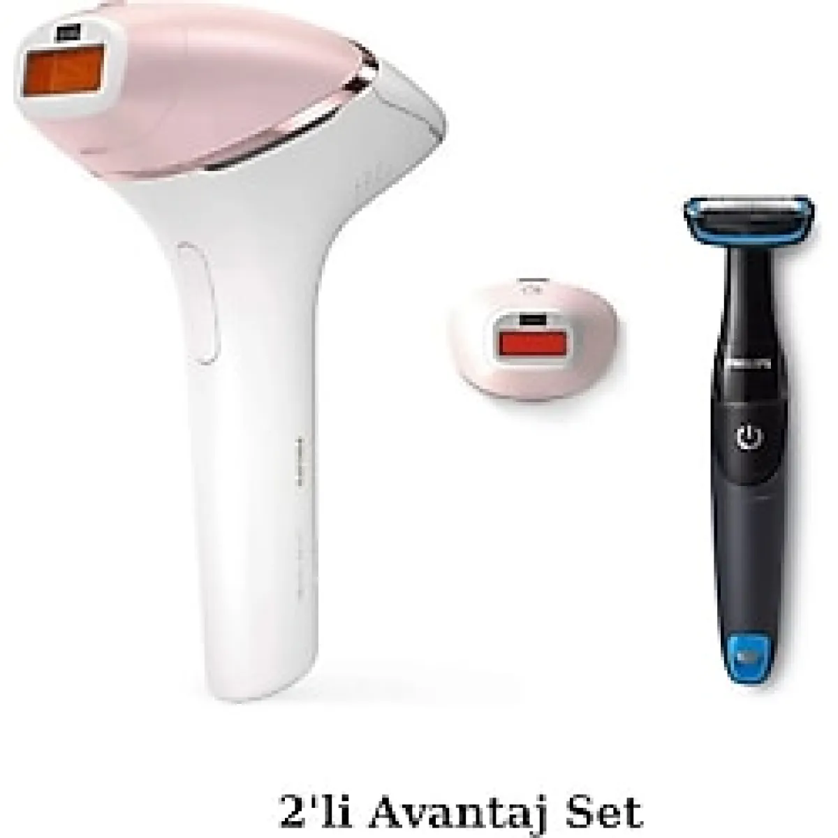 Philips Lumea Prestige BRI950 IPL Lazer Epilasyon Aleti - Lazer Epilasyon Öncesi Tıraş Makinesi Seti