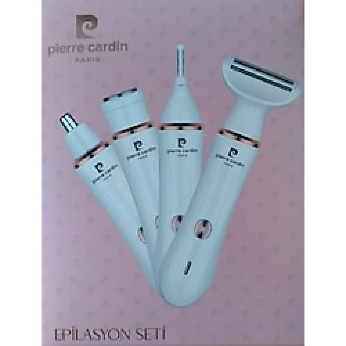 Pierre Cardin 4'ü 1 Arada Kadın Epilasyon Seti (Şarjlı)