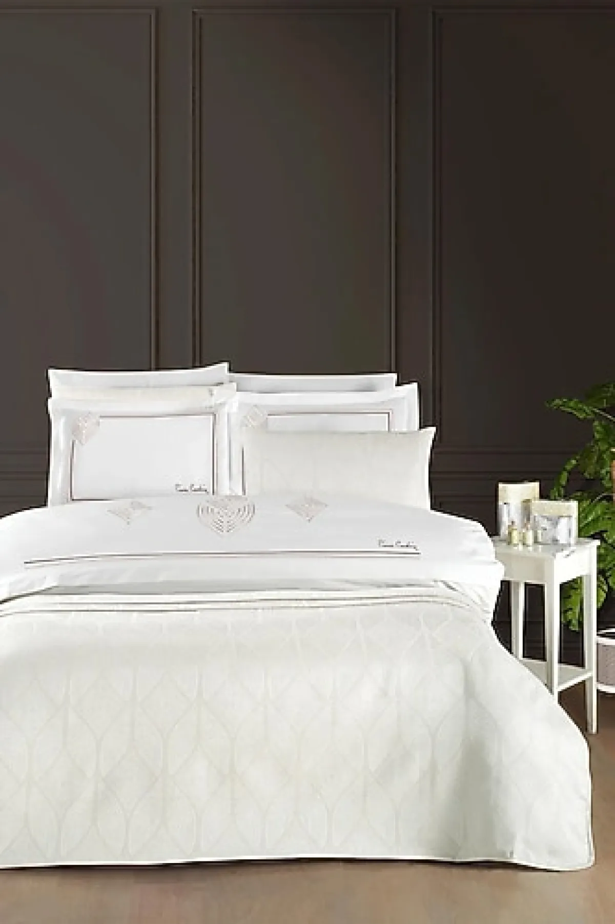 Pierre Cardin Verona Krem 9 Parça Gelin Seti