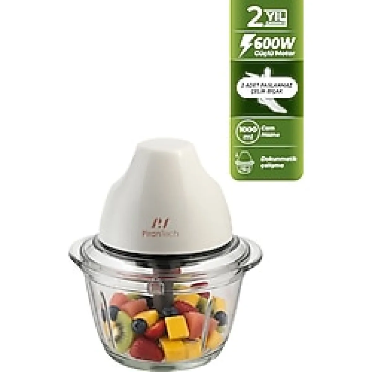 Pirantech YH-11 Cam Hazneli 600 W Rondo