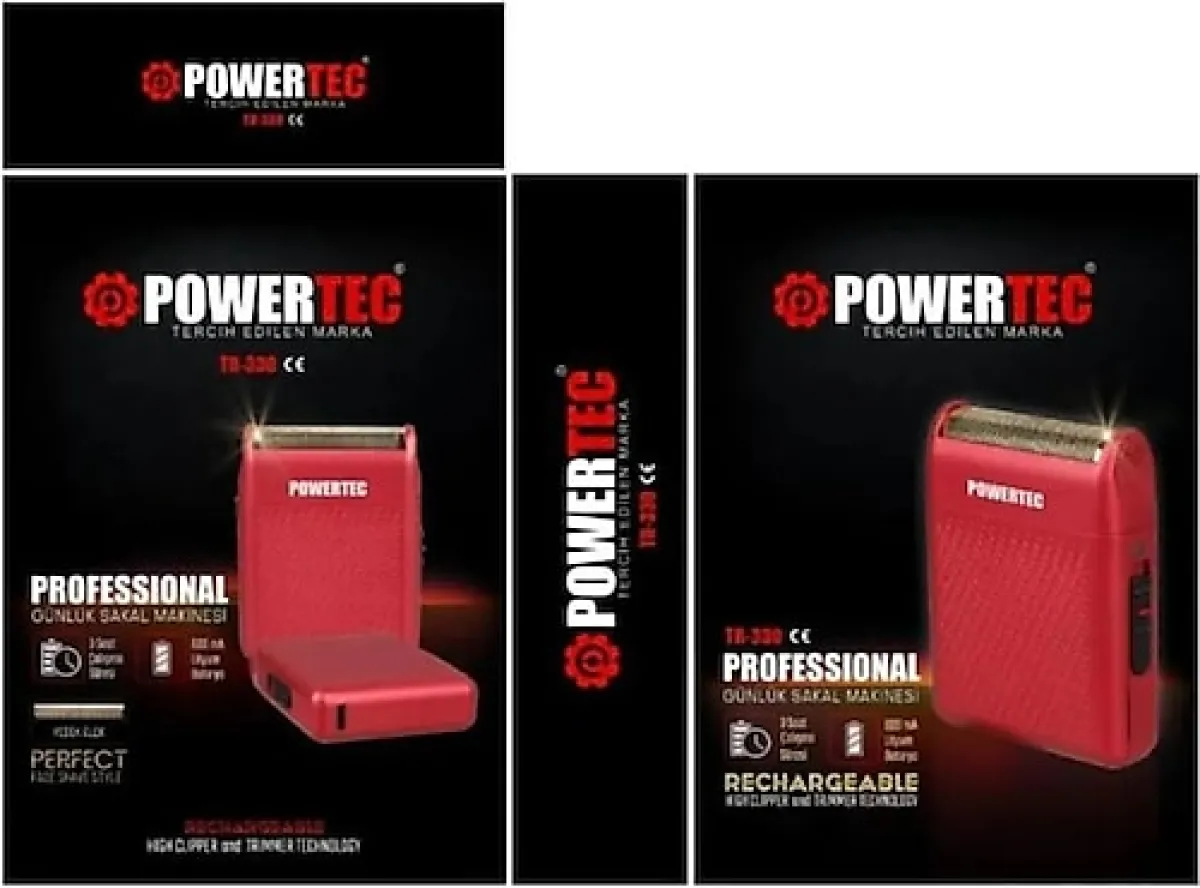 Powertec TR-330 Tıraş Makinesi