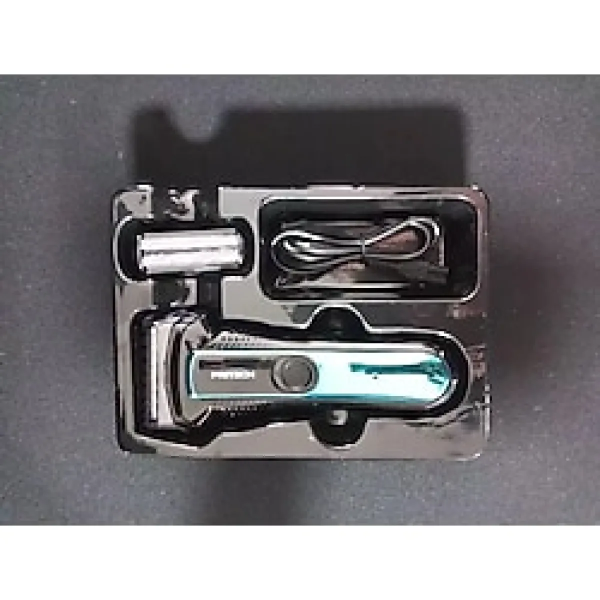 Pritech şarjlı sakal traç makinesi folayo başlıklı sıfır yanak tıraş makinesi