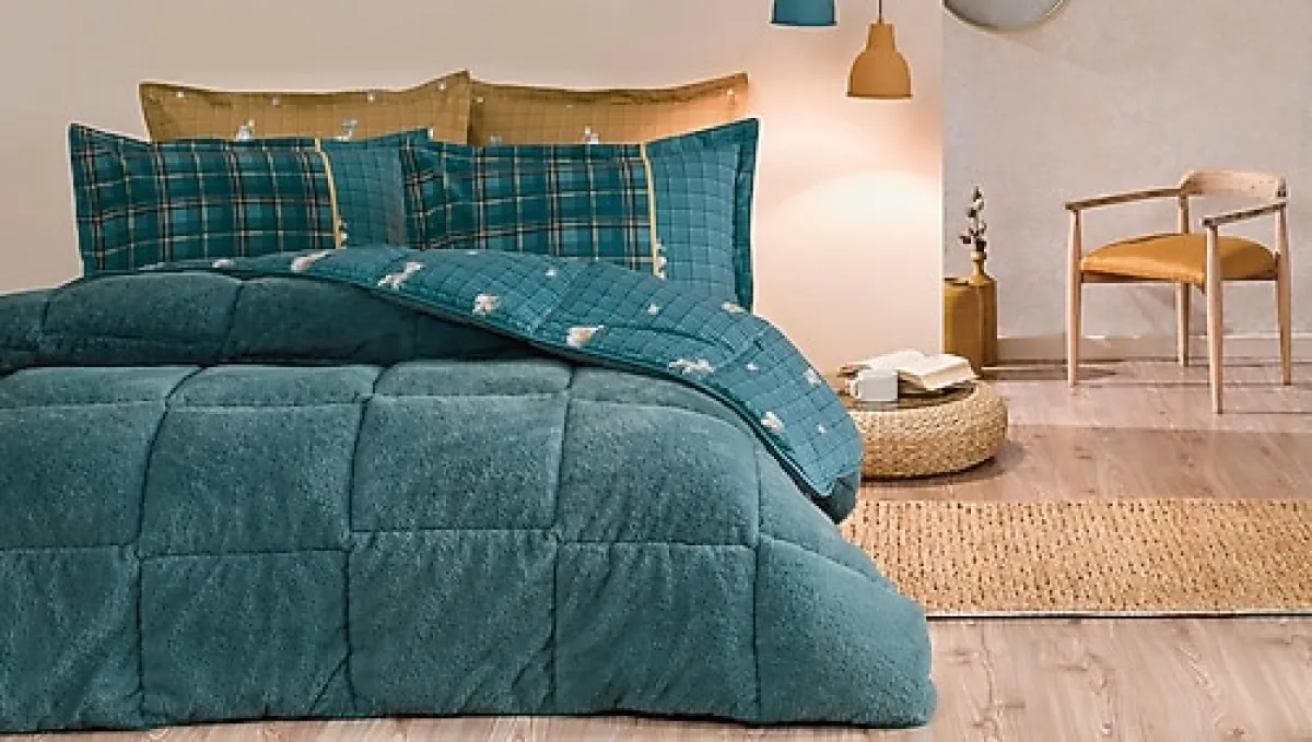 Puffy Barva Çift Kişilik Threefy Uyku Seti