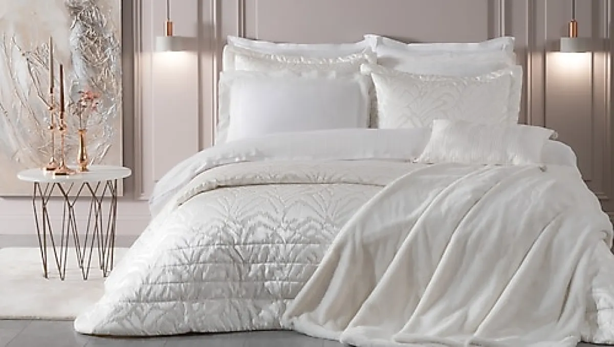 Puffy Betsy Ekru Çeyiz Seti