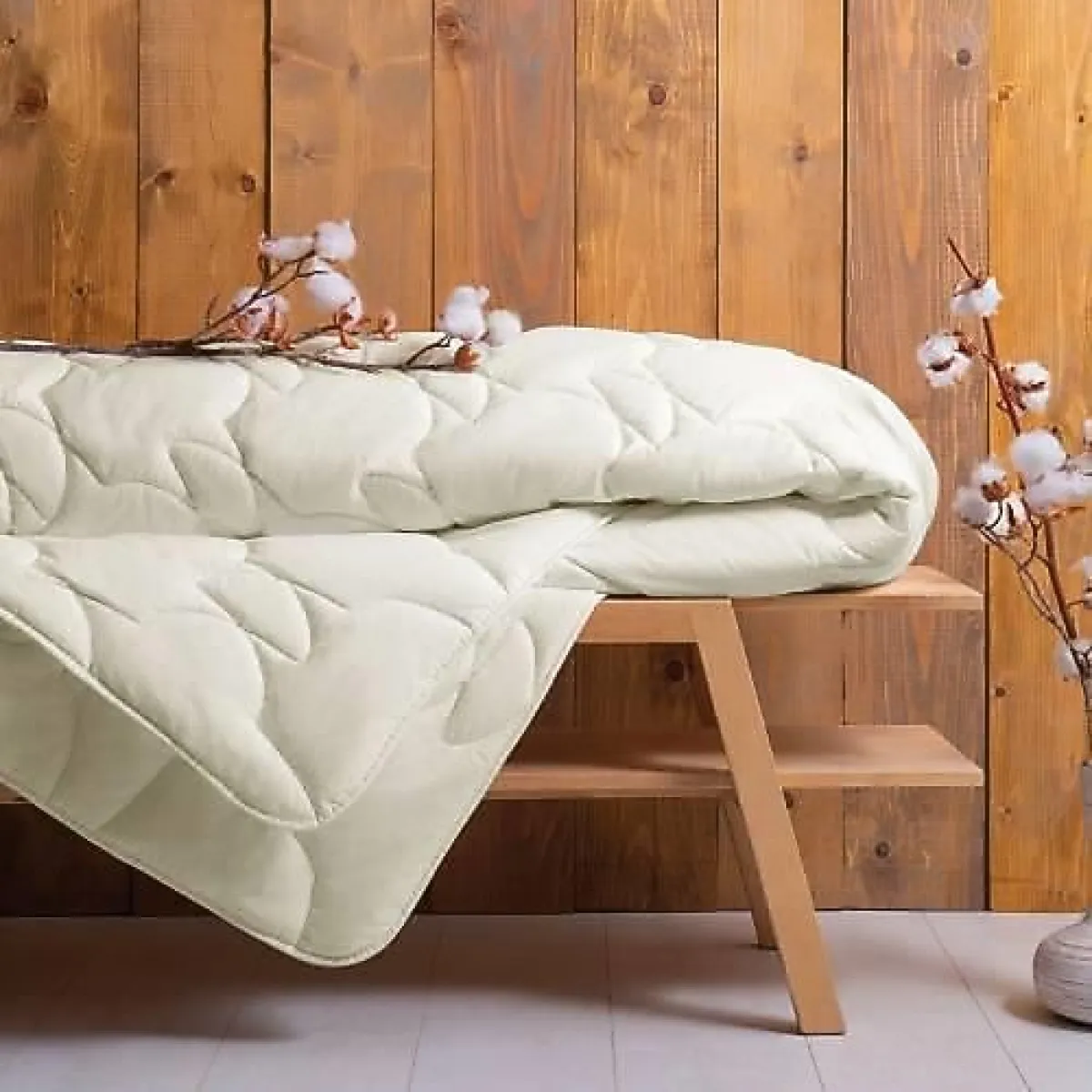 Puffy Cotty 195x215 cm Pamuk Çift Kişilik Yorgan