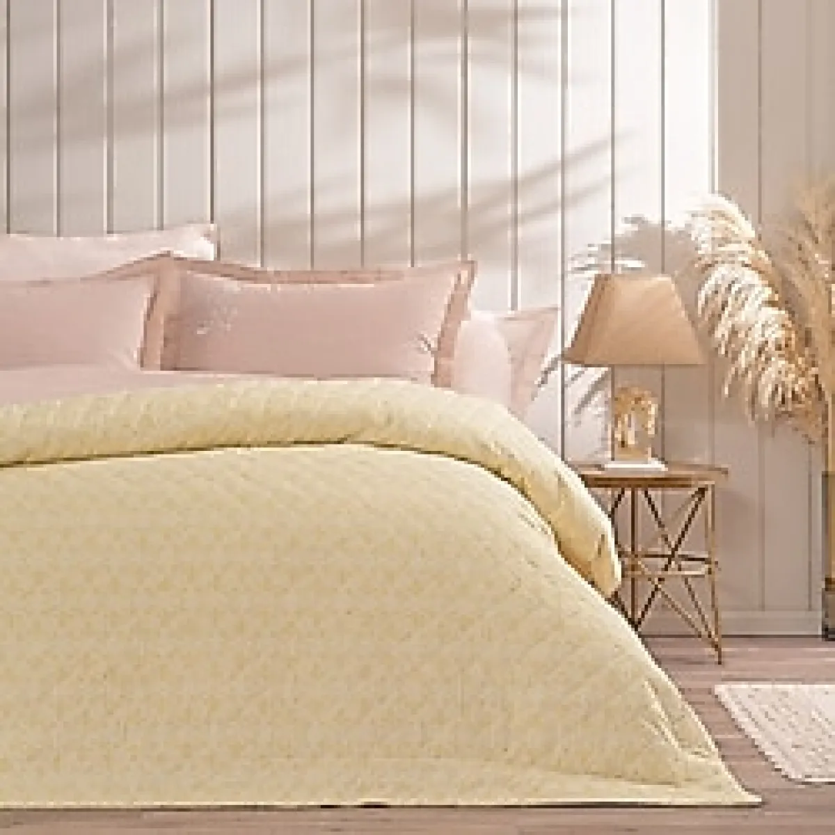 Puffy Percy Ranforce Çift Kişilik Complete Set - Sarı - 220 x 230 cm