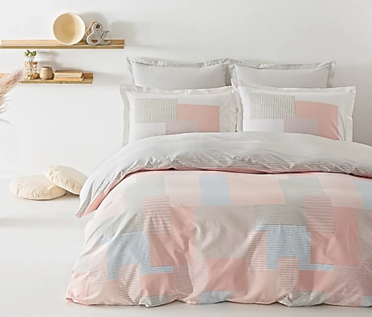 Puffy Romarin Ranforce Çift Kişilik Nevresim Seti