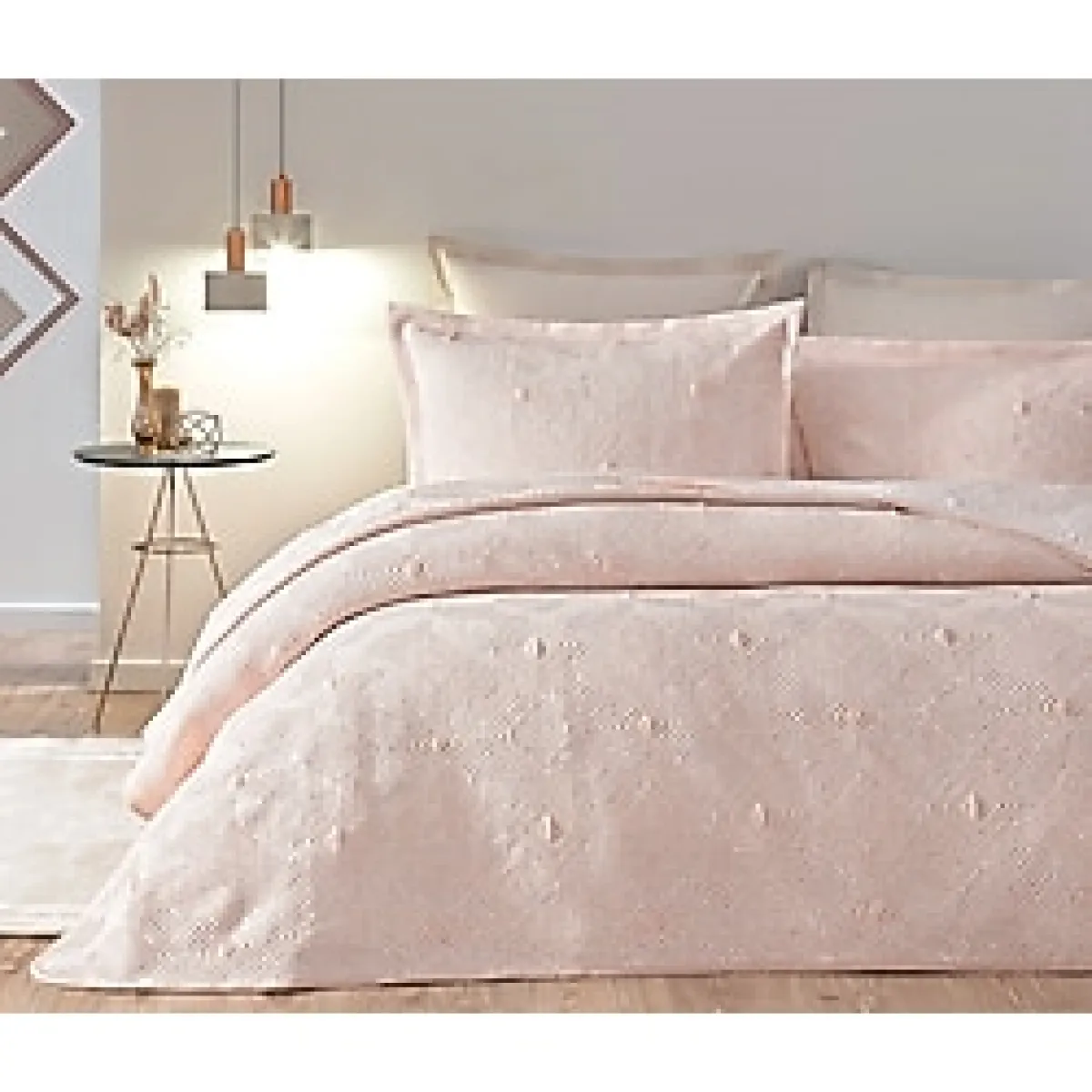 Puffy Shay Tek Kişilik Yatak Örtüsü Takımı