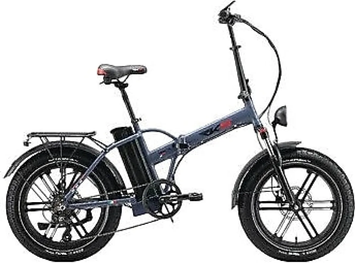 RKS Neron-M Premium 750 W Mavi Katlanabilir Elektrikli Bisiklet