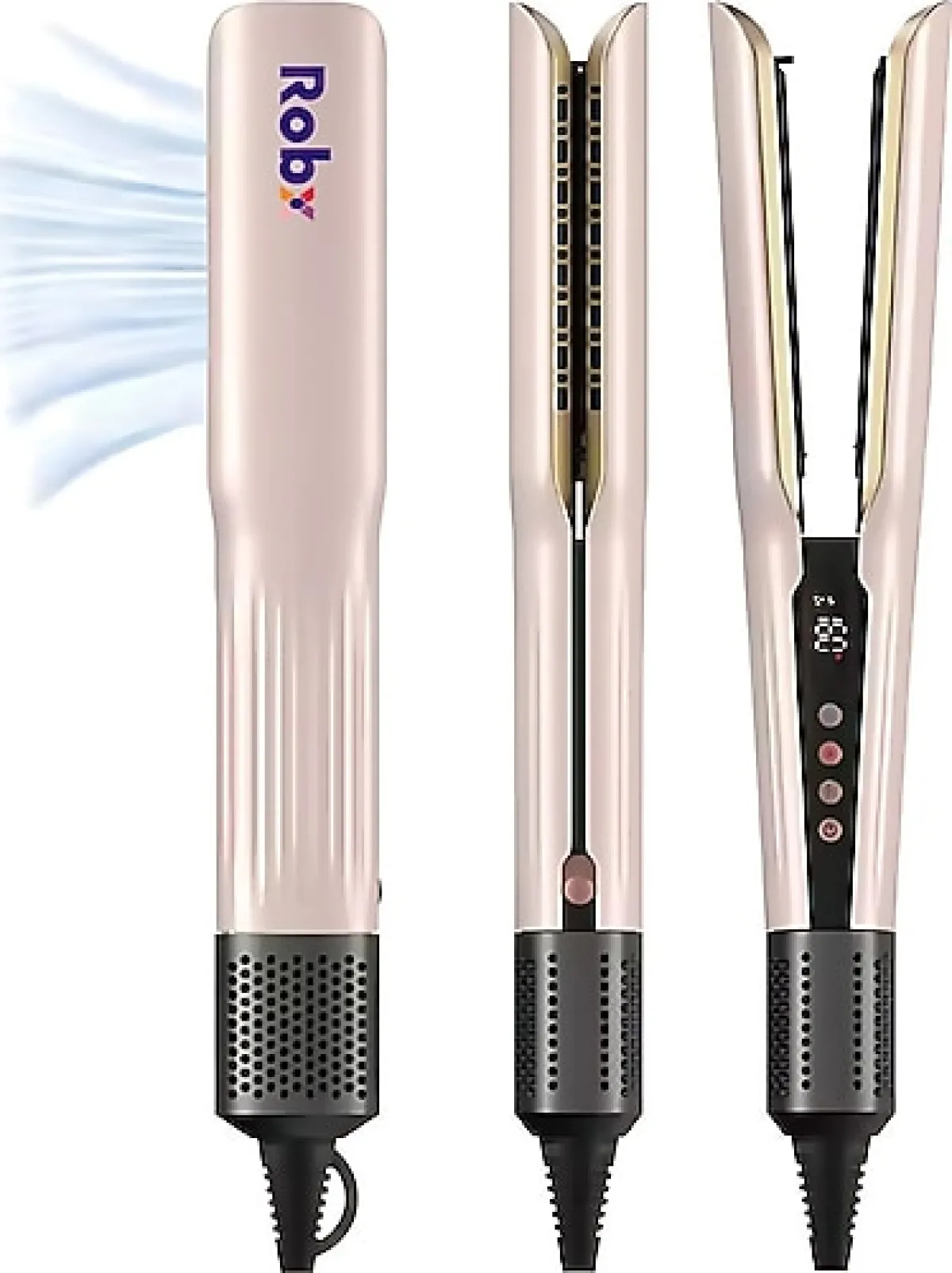 Robx Airflow Islak Ve Kuru Pembe Saç Düzleştirici