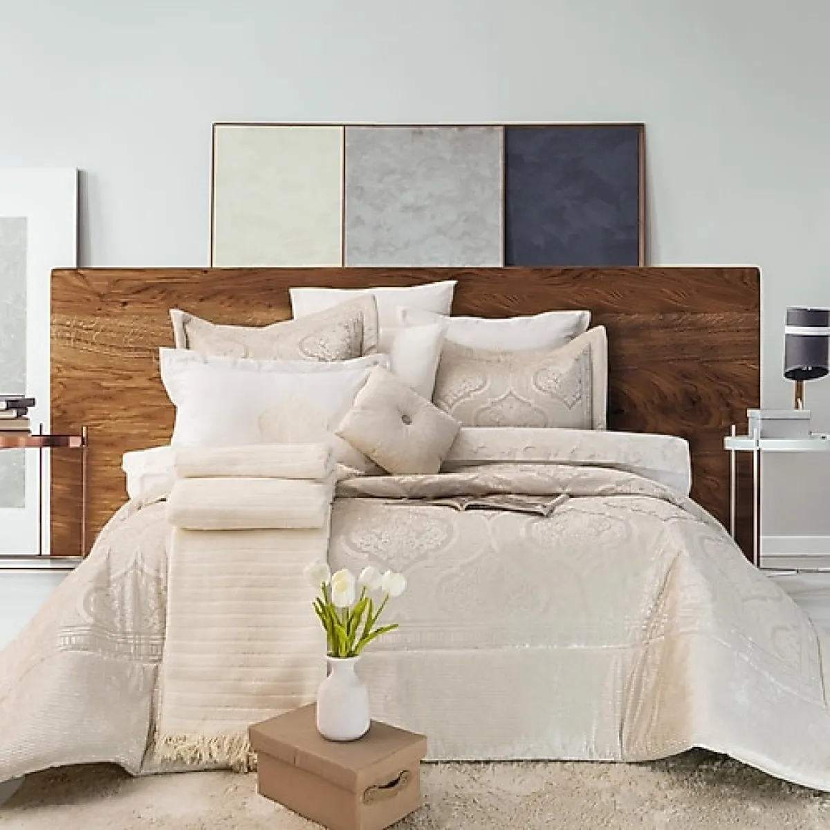 Schafer Home Anna Ekru 11 Parça Çeyiz Seti