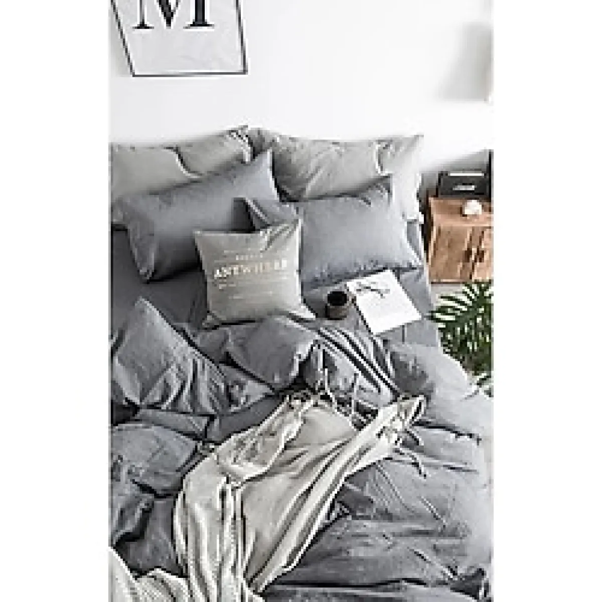 Sheri Home Çift Kişilik Nevresim Seti 200x220cm LittleDarkCastle Cs148892