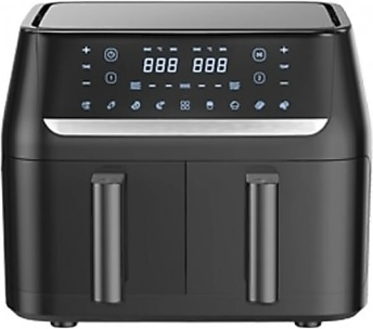 Smartmi Cook Master Duo DUAF-11 Çift Hazneli Air Fryer 9.6 lt Yağsız Fritöz