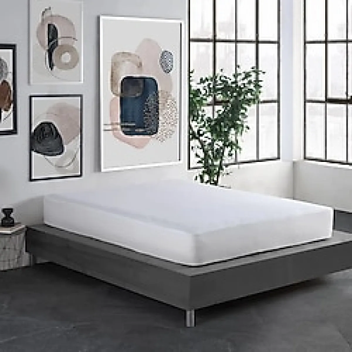 Soley Sıvı Geçirmez Fited Pamuk Alez Tek / Çift Kişilik Yatak Koruyucu