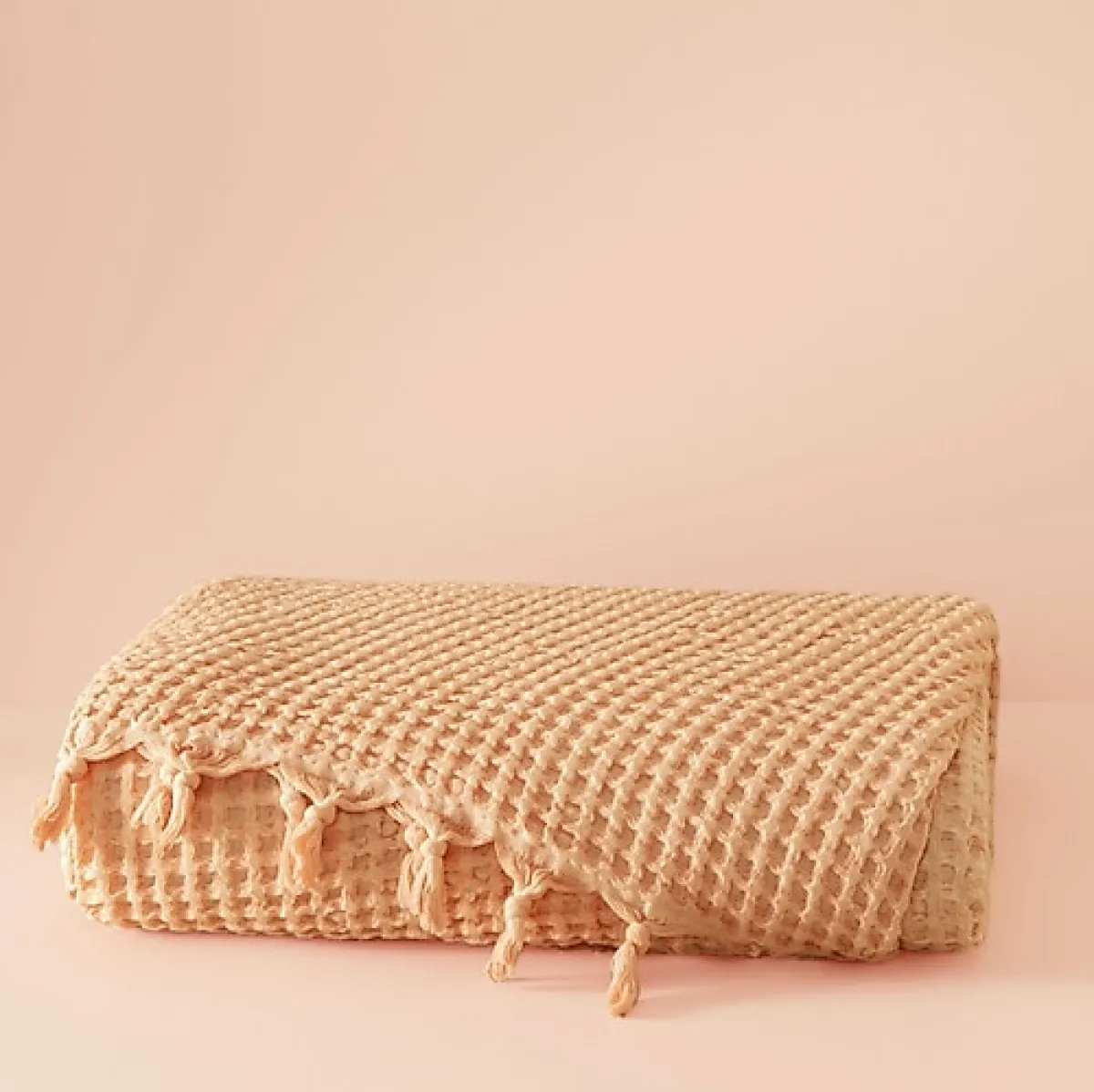 Taç Butik Alaçatı Somon Çift Kişilik Pike