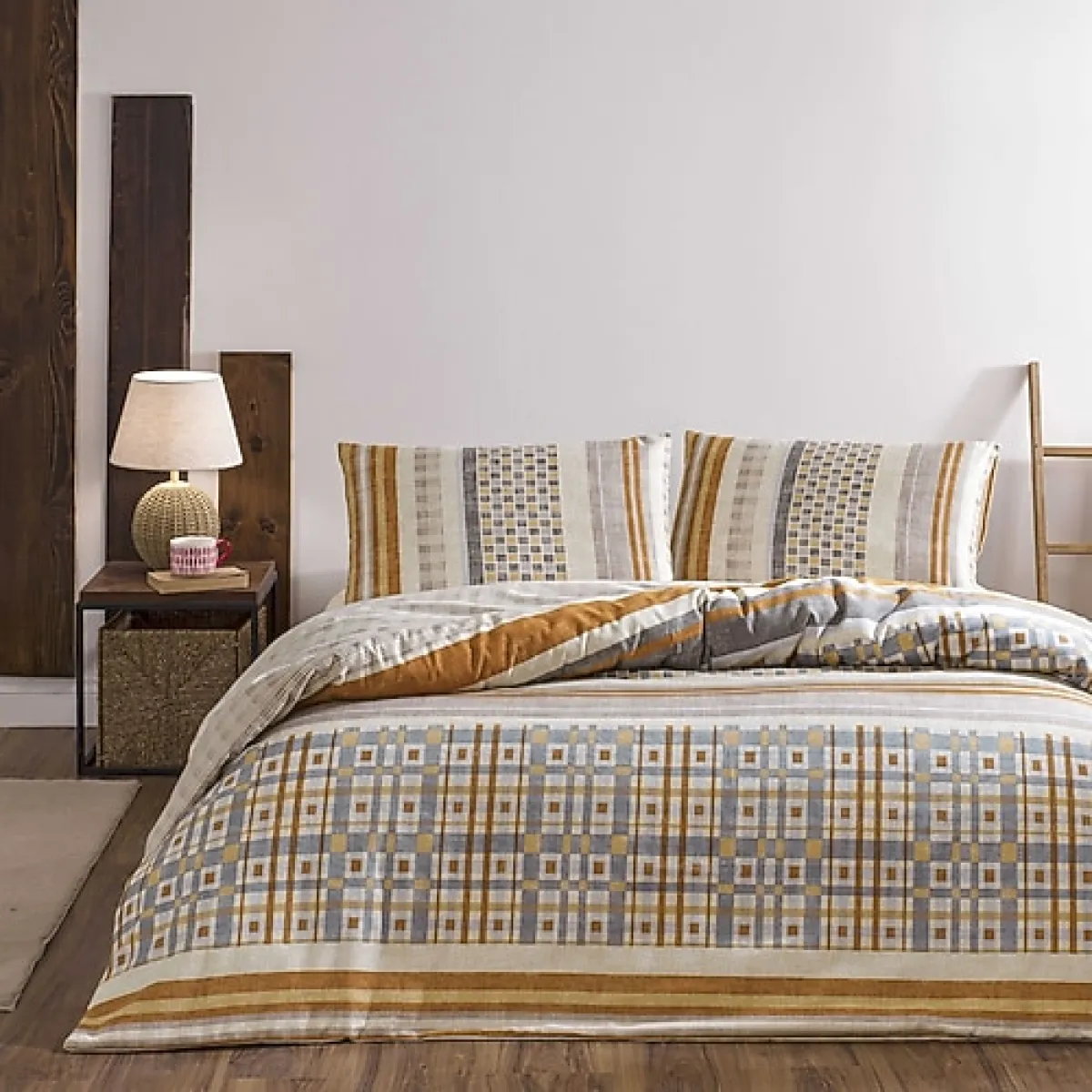 Taç Merald Pamuk Çift Kişilik Nevresim Takımı