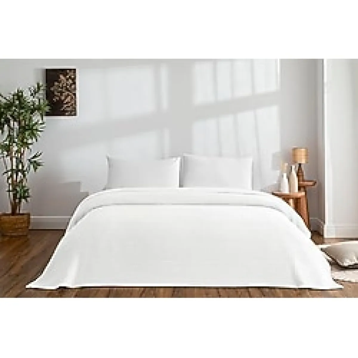 TAÇ Monet Standart Pike Takımı, Beyaz, Tek Kişilik