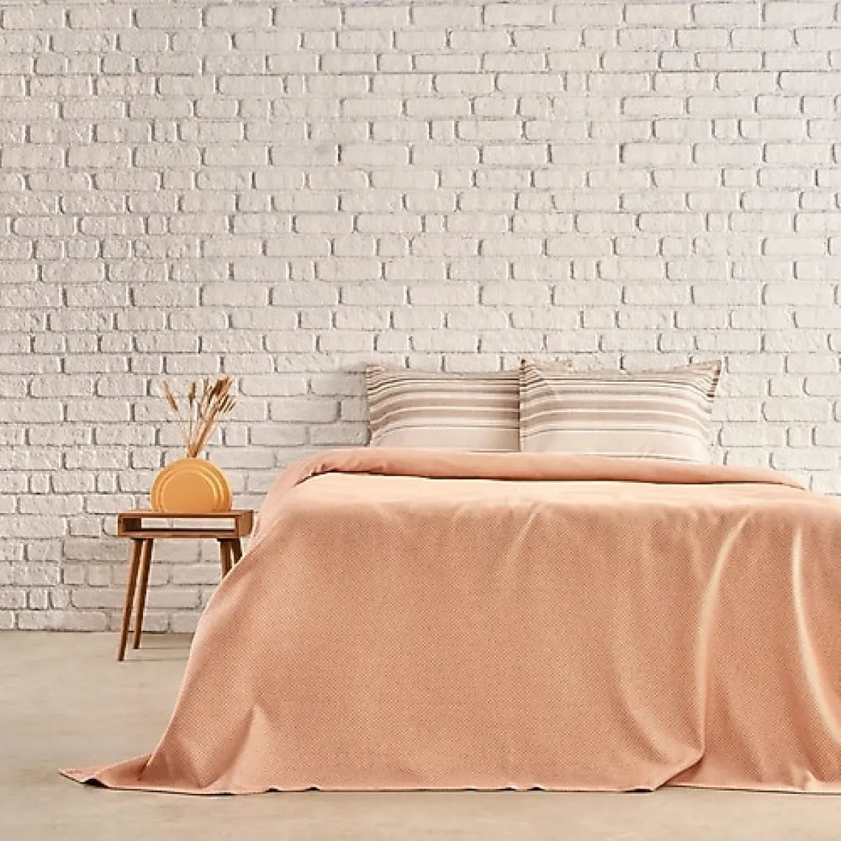 Taç Soho Softly Taba Çift Kişilik Pike Takımı