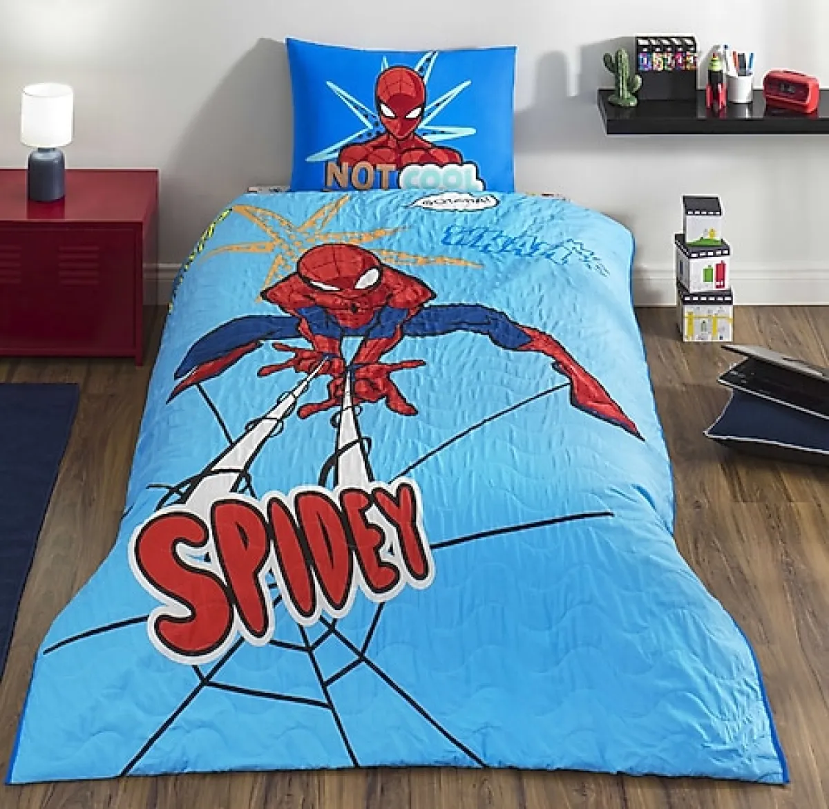 Taç Spiderman Thwip Lisanslı Tek Kişilik Complete Set