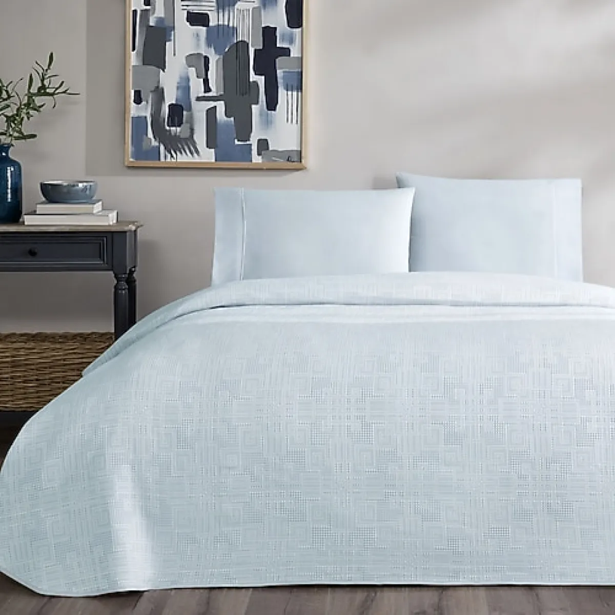 Taç Vignes Jakar Çift Kişilik Pike Takımı