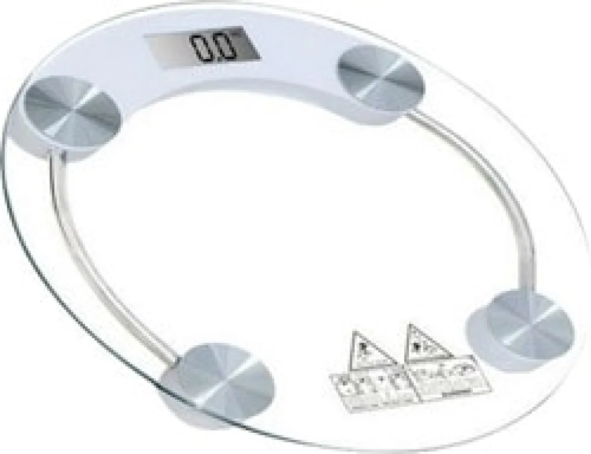 Techfit TF-1051 Yuvarlak Cam Dijital Baskül