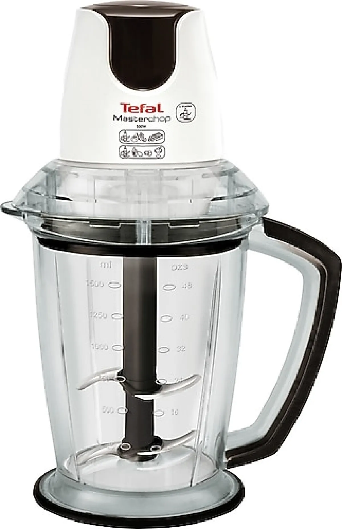 Tefal MasterChop XXL Maxi Beyaz 500 W 4 Bıçaklı Doğrayıcı