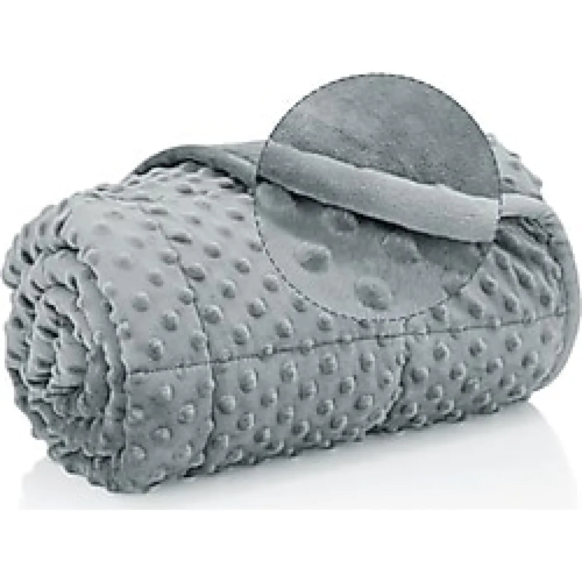 Terapise Süper Yumuşak Wellsoft Ağırlıklı Yorgan / Battaniye, 10 kg, Gri, Çift Taraflı, Çift Kişilik