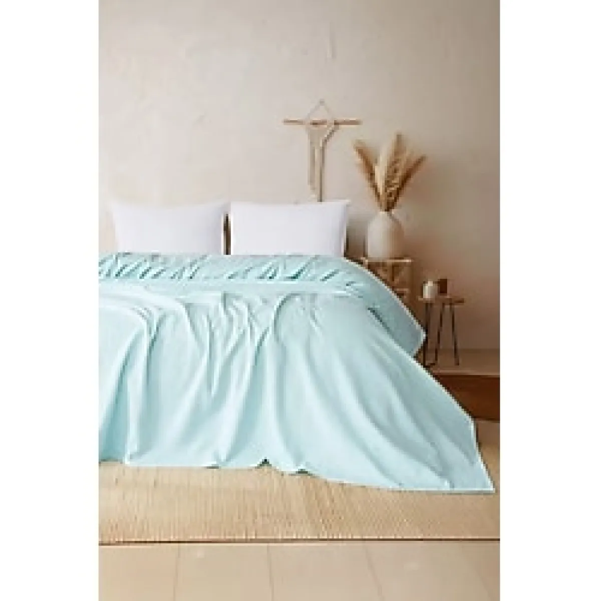 VAROL %100 Pamuk Örgü Pike 220x240 cm 1. Sınıf Kalite 7 Renk Seçeneği