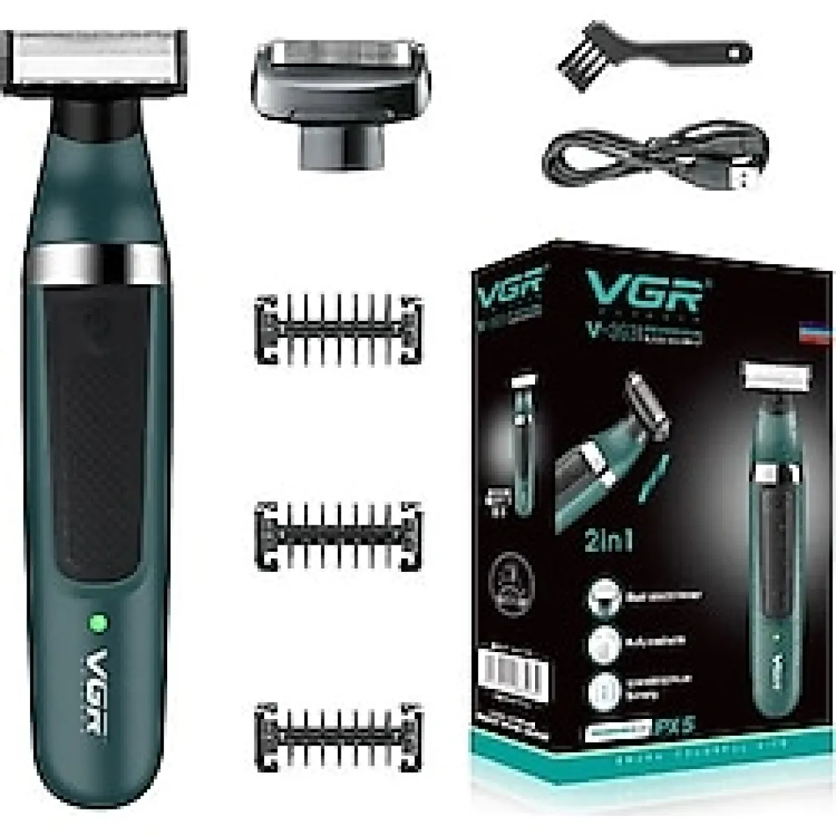 Vgr V-393 IPX5 2in1 Tıraş Makinesi