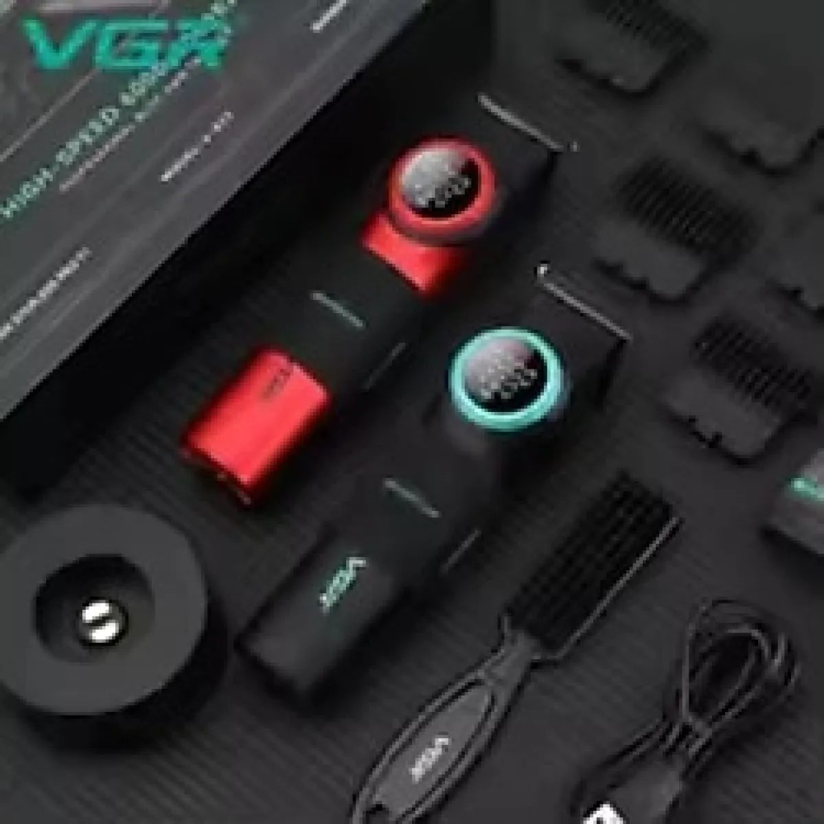 Vgr V-977 & V-377 Yeni Saç Kesme Seti Üst Düzey Erkek Saç Kesme Makinesi