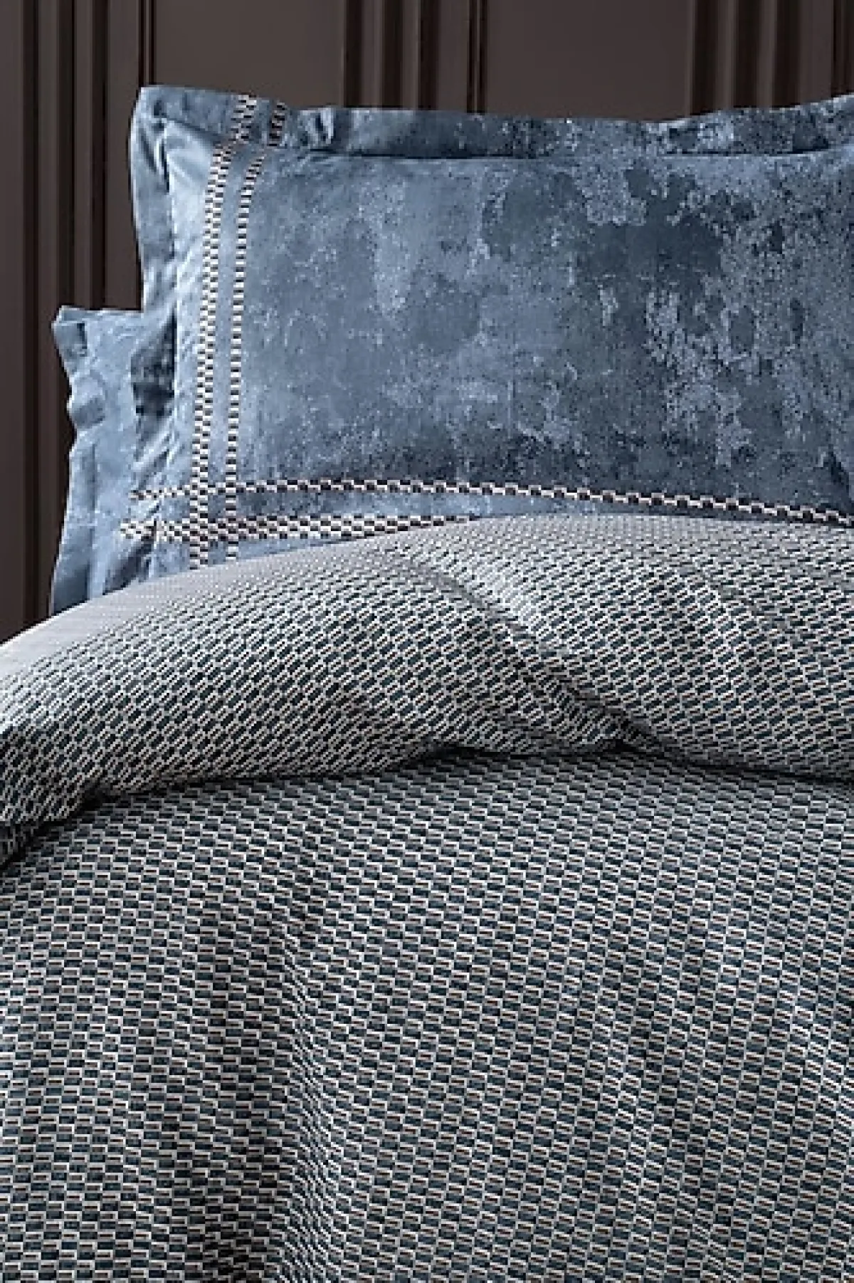 Yataş Fayel Pamuk Saten Çift Kişilik Nevresim Seti