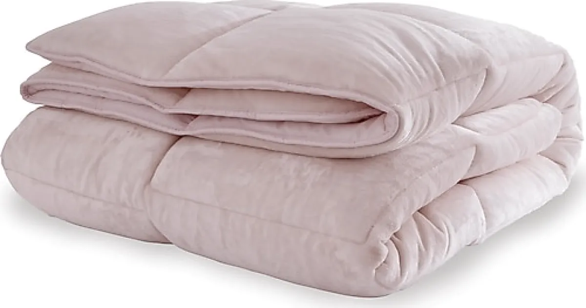 Yataş Macaron Pembe 155x215 cm Welsoft Tek Kişilik Yorgan