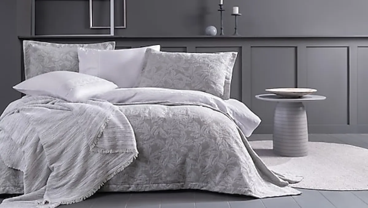 Yataş Mia Gri 8 Parça Çeyiz Seti