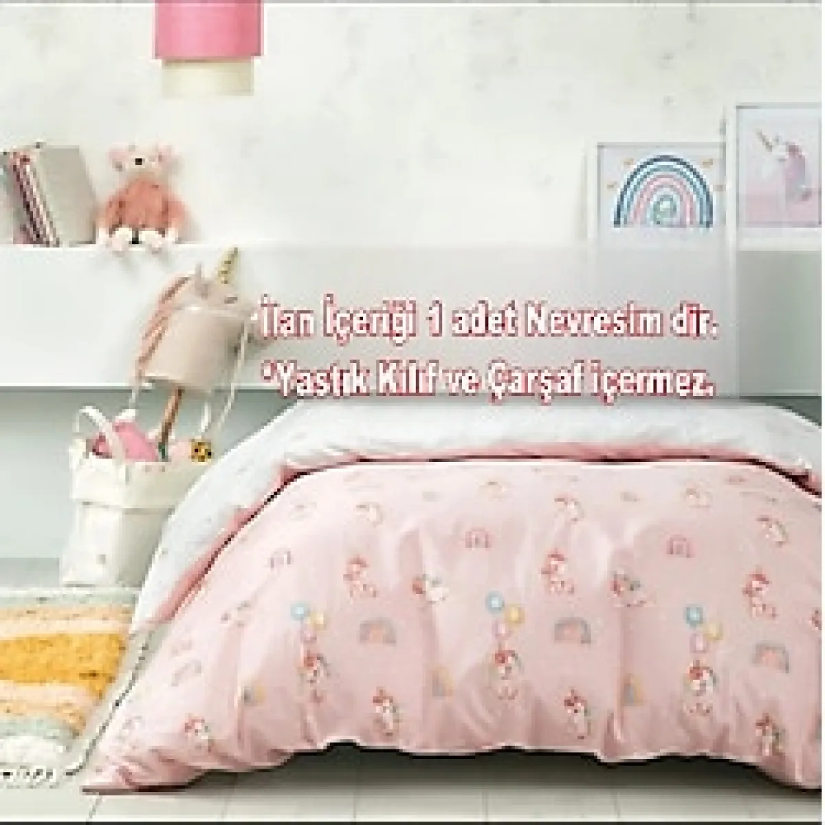 Yataş Rainbow Ranforce Çocuk Nevresim