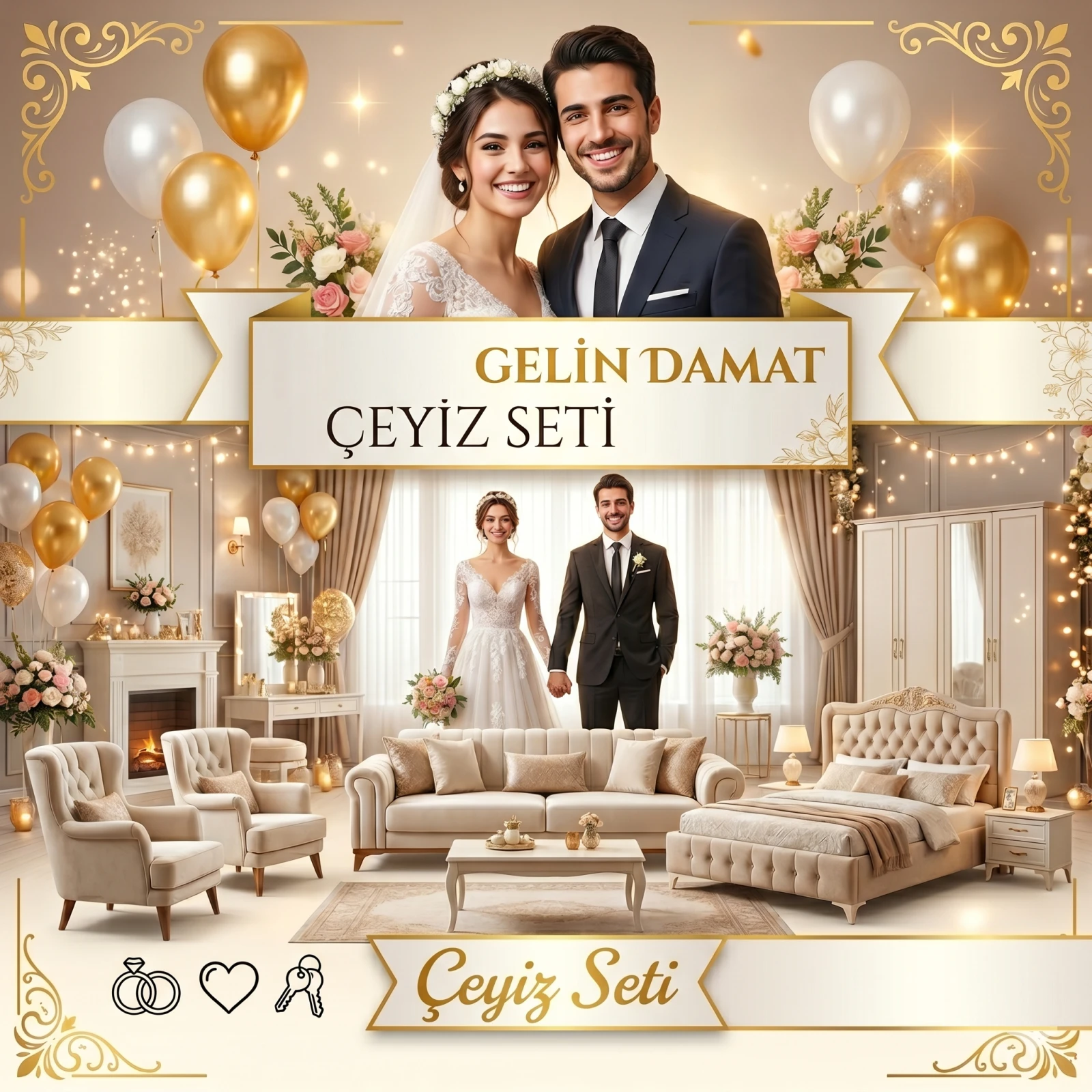 Konsept - Düğün & Çeyiz Seti